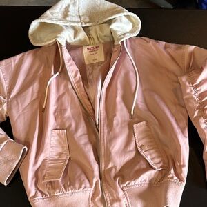 Mossimo Supply Co. Pink Hooded Jacket